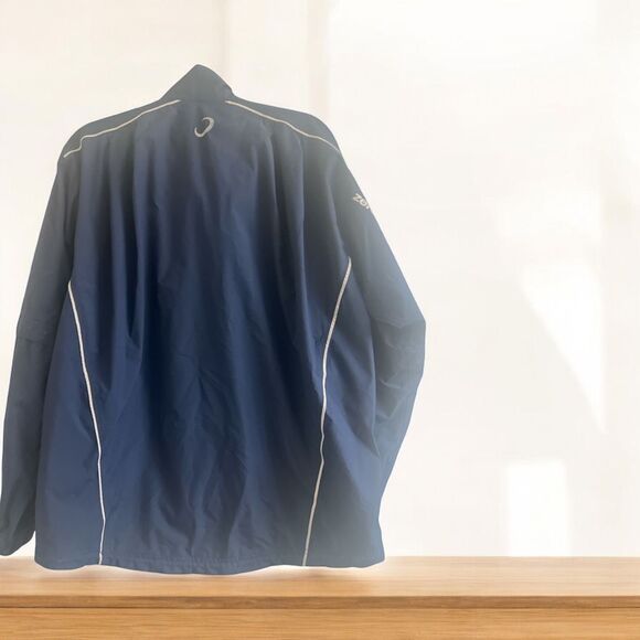 ✨Zero Restriction Removable Sleeves Navy Sz Medium Jacket✨ - Picture 2 of 7